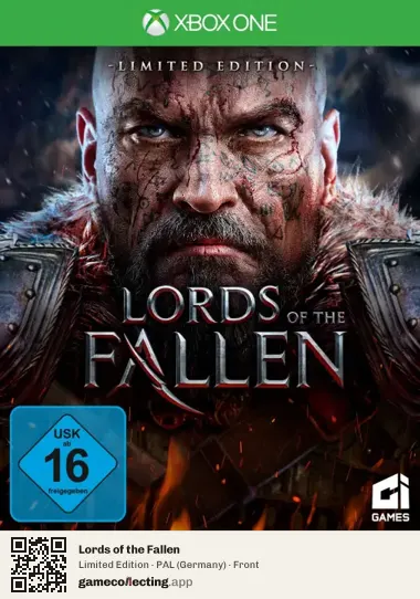 Lords of the Fallen Xbox One, Germany box front