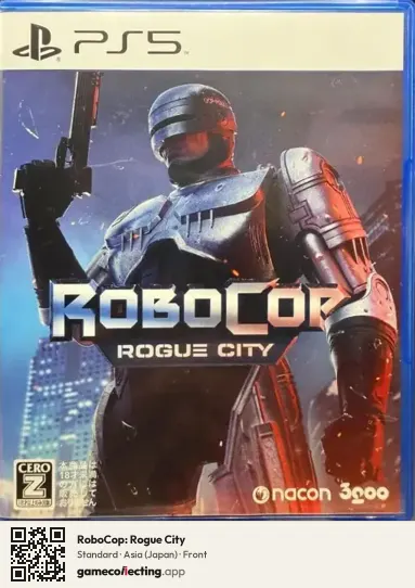 RoboCop: Rogue City PlayStation 5, Japan box front