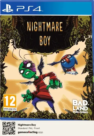 Nightmare Boy PlayStation 4, PAL box front