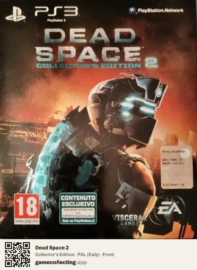 Dead Space 2 PlayStation 3, Italy box front