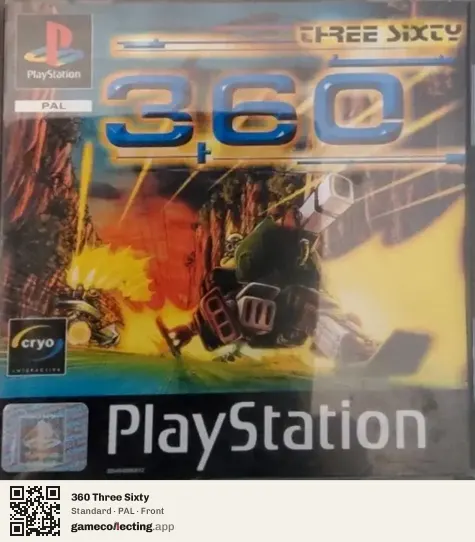 360 Three Sixty PlayStation, PAL box front