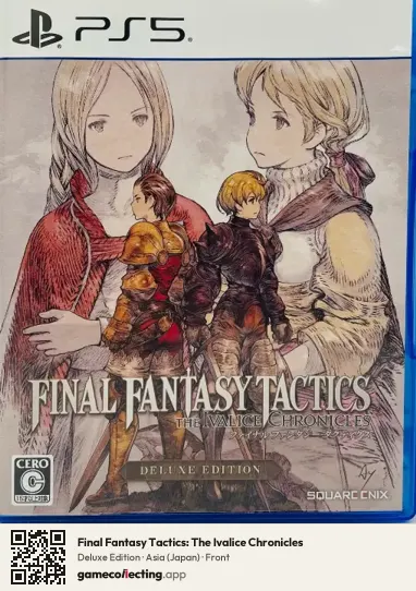 Final Fantasy Tactics: The Ivalice Chronicles PlayStation 5, Asia box front