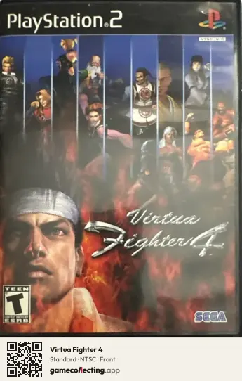 Virtua Fighter 4 PlayStation 2, NTSC box front