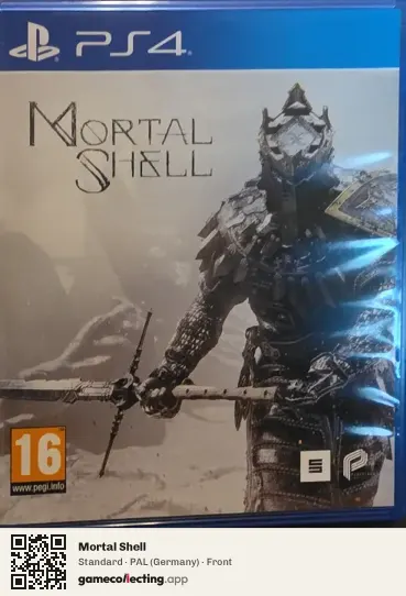 Mortal Shell PlayStation 4, Germany box front