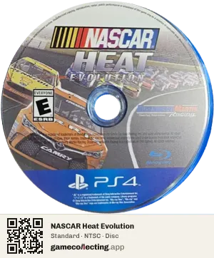 NASCAR Heat Evolution PlayStation 4, NTSC disc