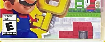 Mario vs. Donkey Kong, the ESRB box on its front
