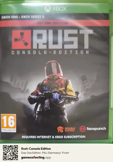 Rust: Console Edition Xbox One, Germany box front