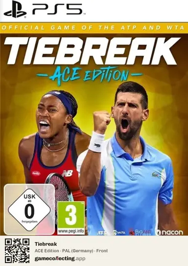 Tiebreak PlayStation 5, Germany box front