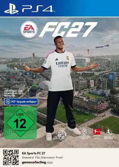 EA Sports FC 27 PlayStation 4, Germany box front