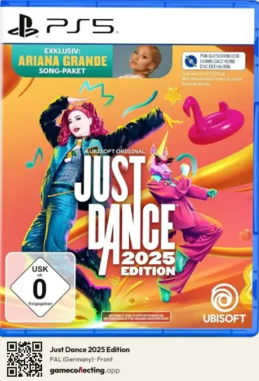 Just Dance 2025 Edition PlayStation 5, Germany box front