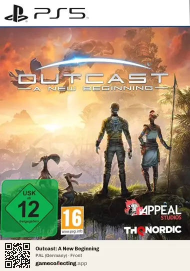 Outcast: A New Beginning PlayStation 5, Germany box front