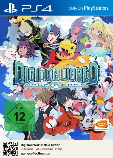 Digimon World: Next Order PlayStation 4, Germany box front