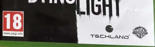 Dying Light, the PEGI square on its front
