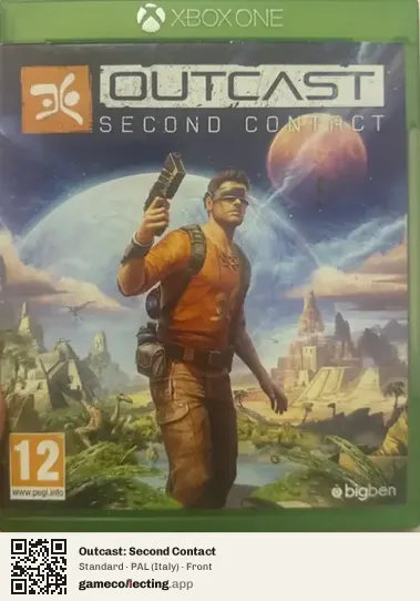 Outcast: Second Contact Xbox One, Italy box front