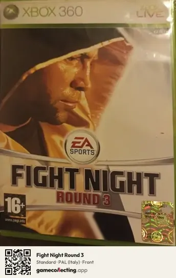 Fight Night Round 3 Xbox 360, Italy box front