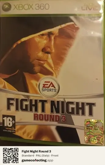 Fight Night Round 3 Xbox 360, Italy box front