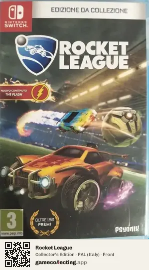 Rocket League Nintendo Switch, Italy box front