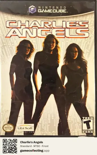 Charlie's Angels Nintendo GameCube, NTSC box front