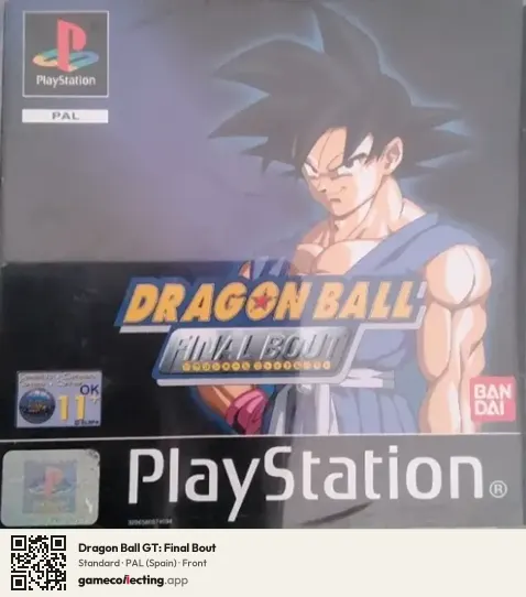 Dragon Ball GT: Final Bout PlayStation, Spain box front