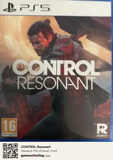 CONTROL: Resonant PlayStation 5, France box front