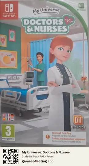 My Universe: Doctors & Nurses Nintendo Switch, PAL box front