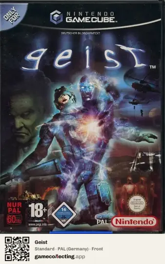 Geist Nintendo GameCube, Germany box front