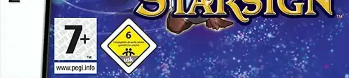 Magical Starsign, the PEGI square on its front
