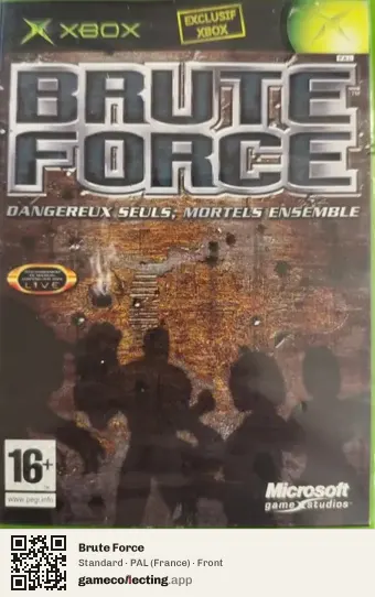Brute Force Xbox, France box front