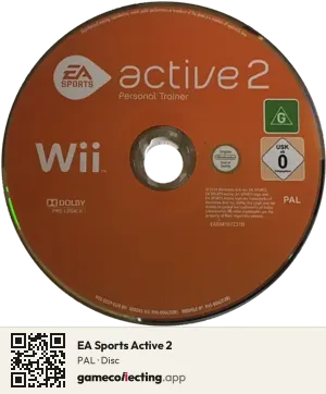 EA Sports Active 2 Nintendo Wii, PAL disc