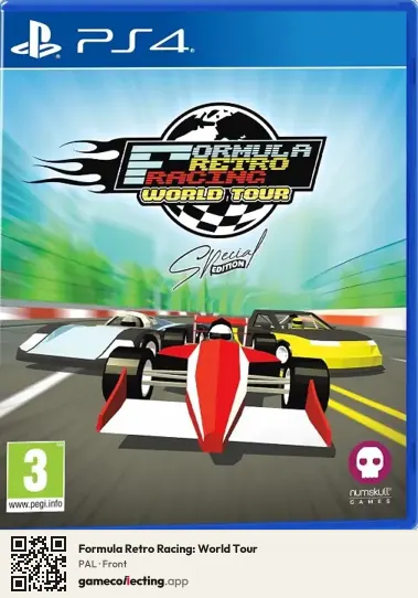 Formula Retro Racing: World Tour PlayStation 4, PAL box front