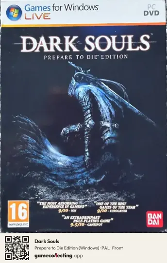 Dark Souls Computer, PAL box front
