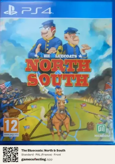 The Bluecoats: North & South PlayStation 4, France box front