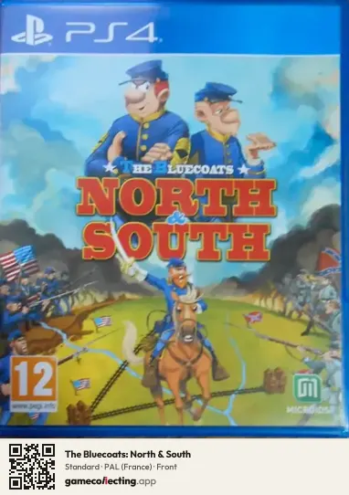 The Bluecoats: North & South PlayStation 4, France box front