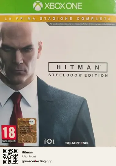 Hitman Xbox One, PAL box front