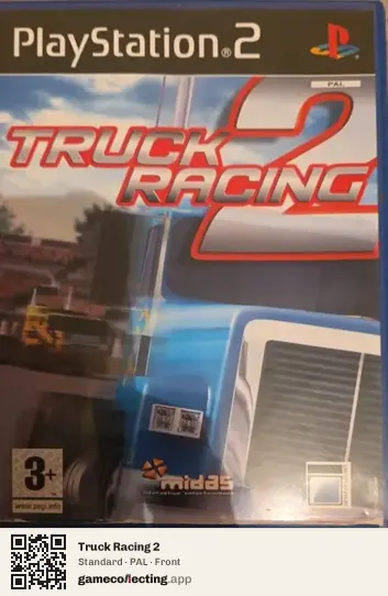 Truck Racing 2 PlayStation 2, PAL box front