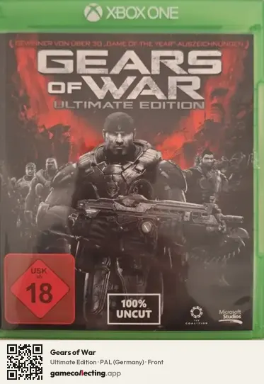 Gears of War Xbox One, Germany box front