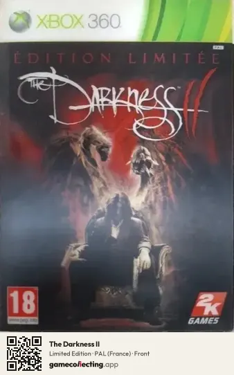 The Darkness II Xbox 360, France box front