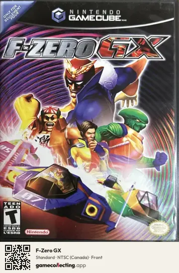 F-Zero GX Nintendo GameCube, Canada box front