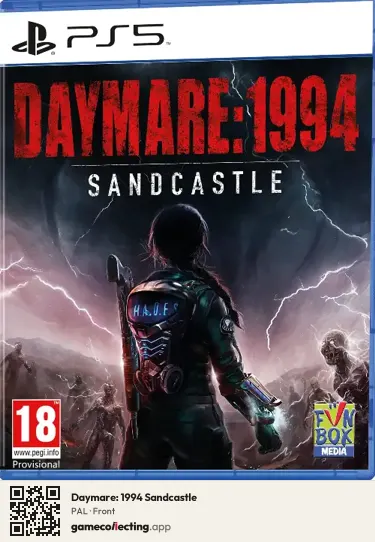 Daymare: 1994 Sandcastle PlayStation 5, PAL box front