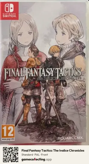 Final Fantasy Tactics: The Ivalice Chronicles Nintendo Switch, PAL box front