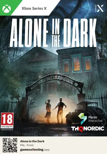 Alone in the Dark Xbox Series X, PAL box front