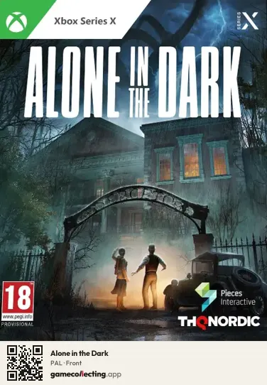 Alone in the Dark Xbox Series X, PAL box front