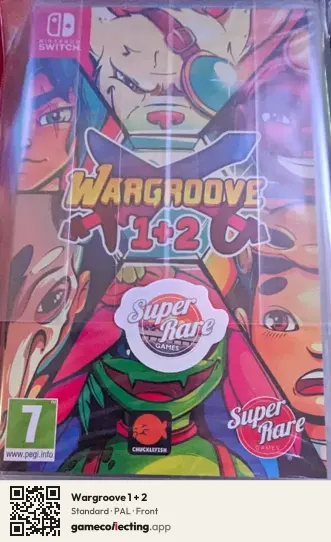 Wargroove 1 + 2 Nintendo Switch, PAL box front