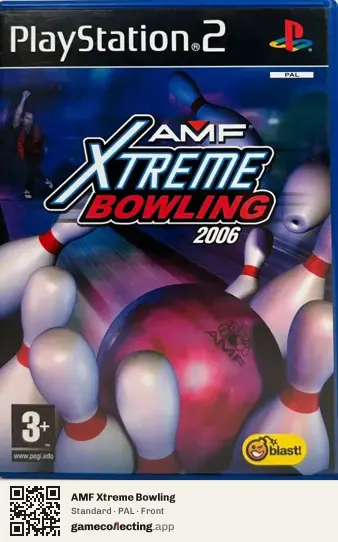 AMF Xtreme Bowling PlayStation 2, PAL box front