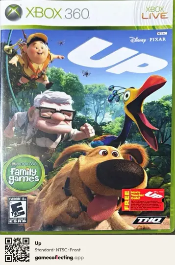 Up Xbox 360, NTSC box front