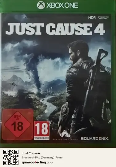 Just Cause 4 Xbox One, Germany box front