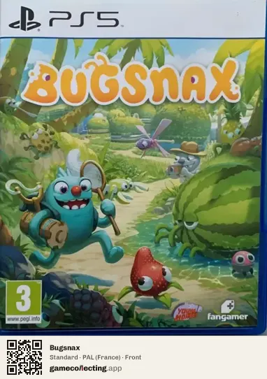 Bugsnax PlayStation 5, France box front