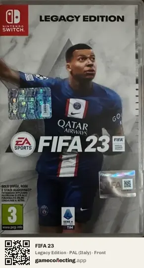 FIFA 23 Nintendo Switch, Italy box front