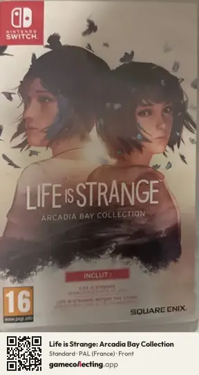 Life is Strange: Arcadia Bay Collection Nintendo Switch, France box front