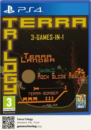 Terra Trilogy PlayStation 4, PAL box front